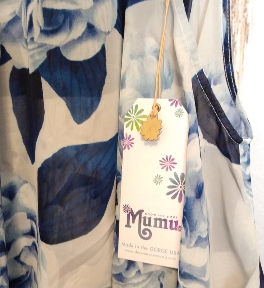 Show Me Your Mumu Tie Blouse - Picture 8 of 8